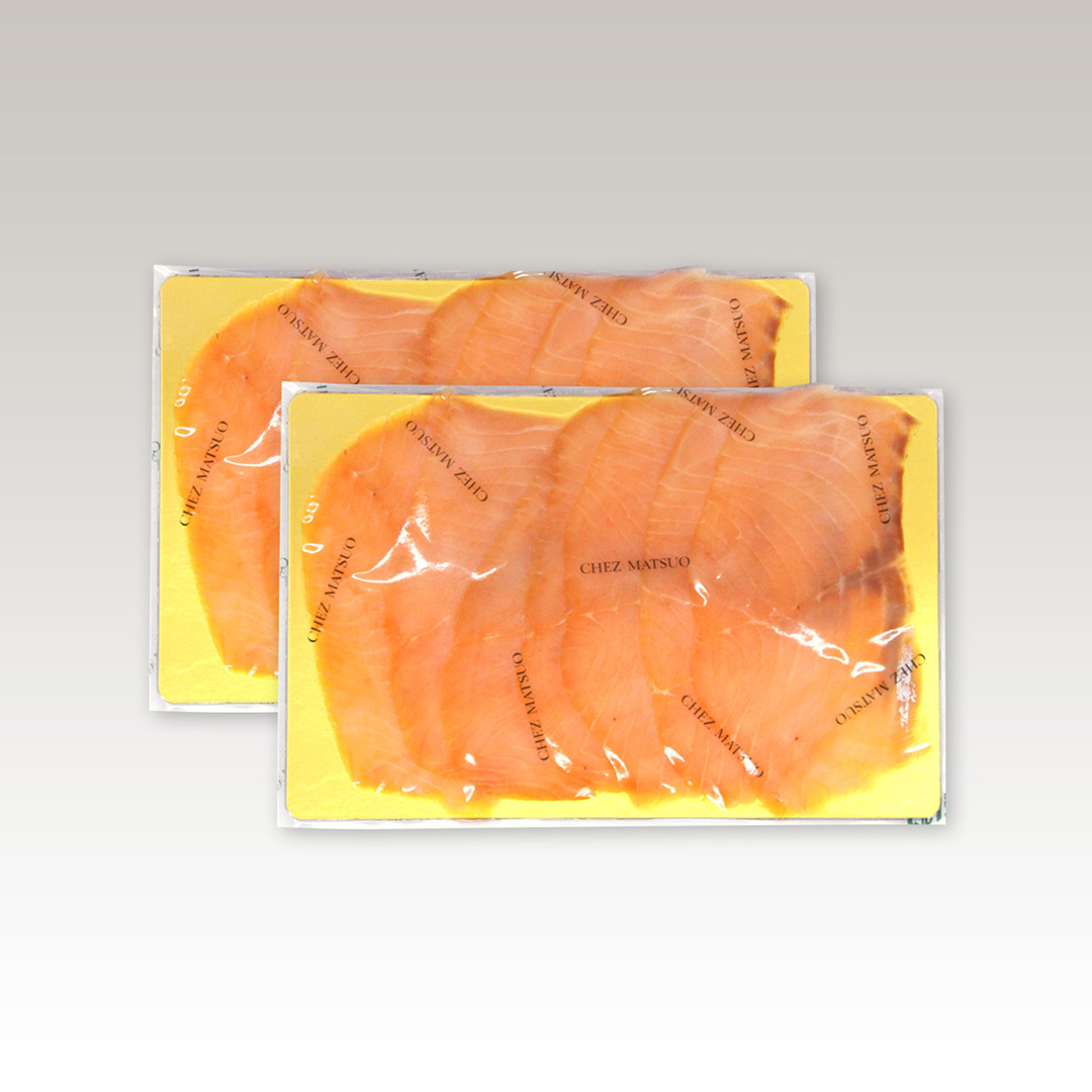 スモークサーモン(ノルウェー産) 2パックセット ※化粧箱なし