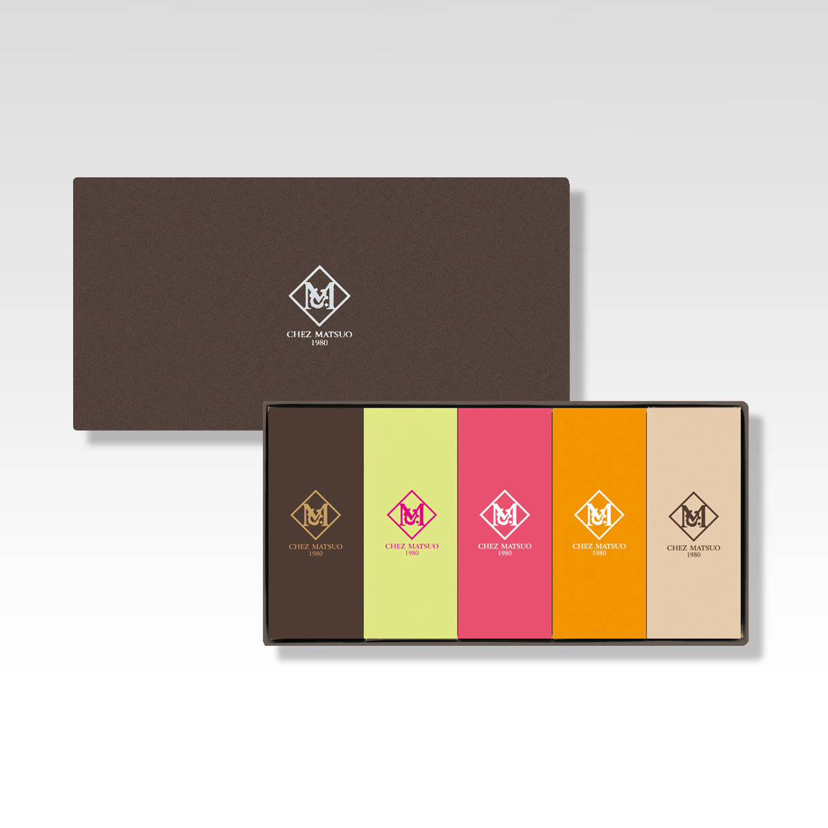 フォンダンショコラ・アソート5(茶箱)