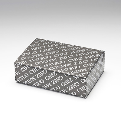 包装紙（グレー）